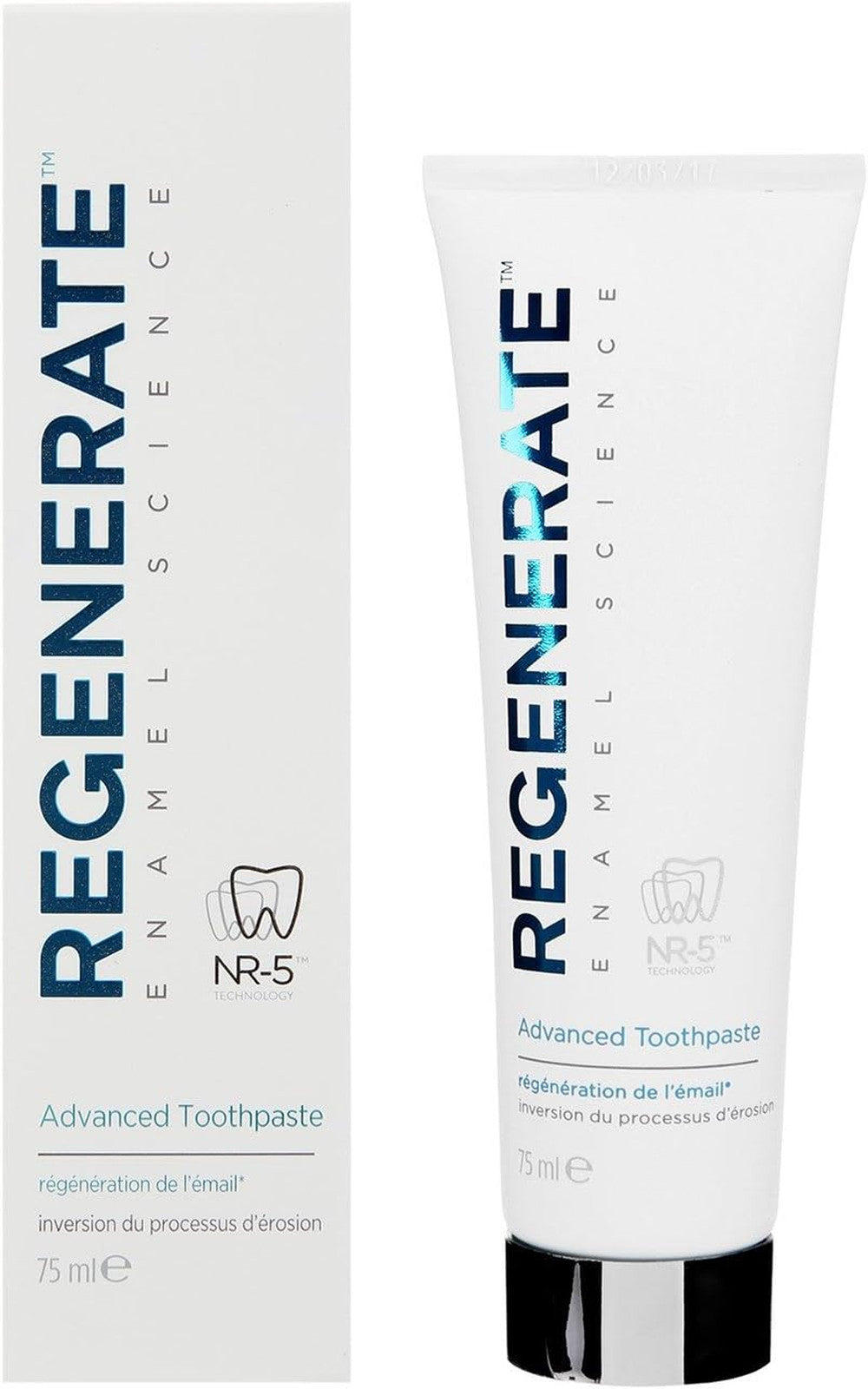 Enamel Repair Toothpaste Pack of 2 - Whitening & Enamel Protection, 75ml