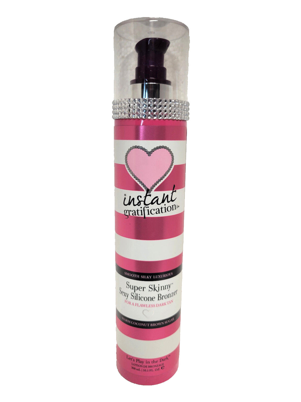 Instant Gratification Silicone Bronzer Tanning Lotion - Super Skinny, DHA Rich