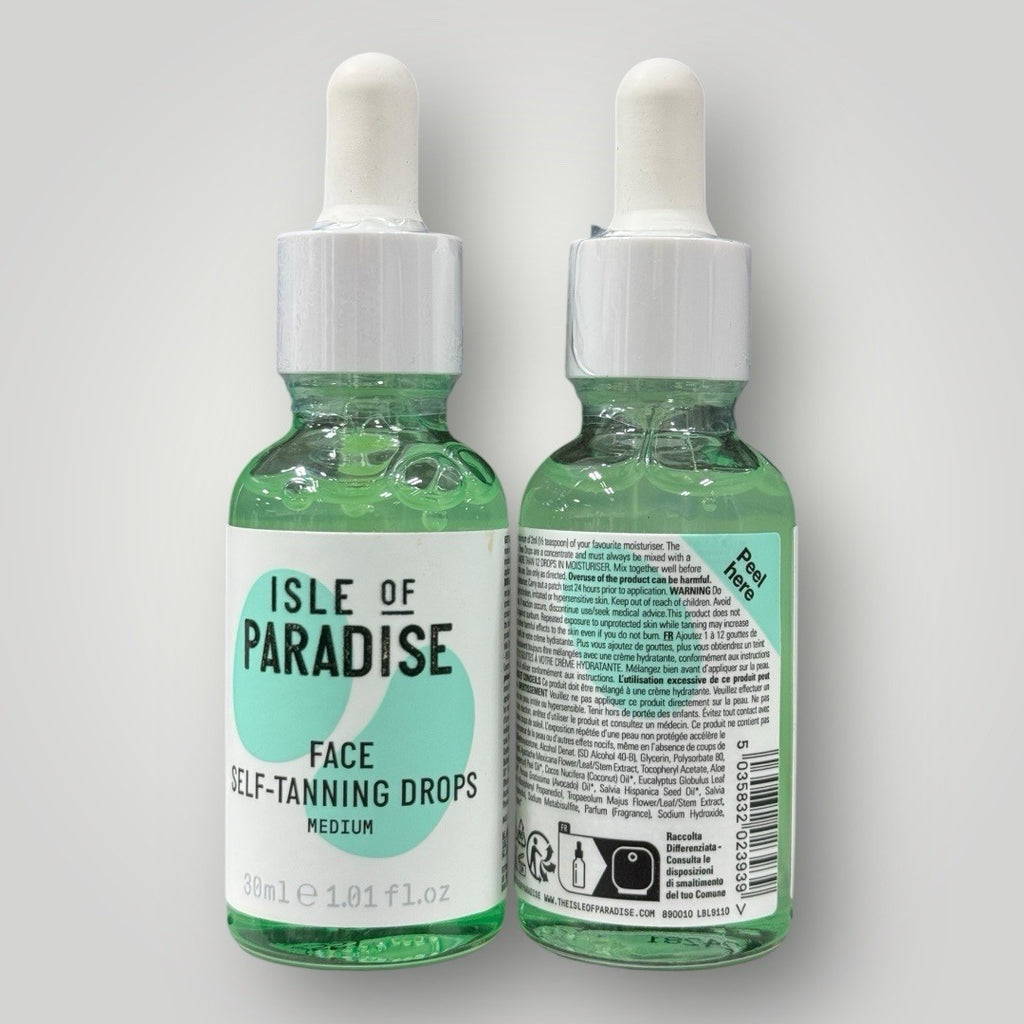 Self Tanning Drops Medium for Face & Body - 2 x 30ml