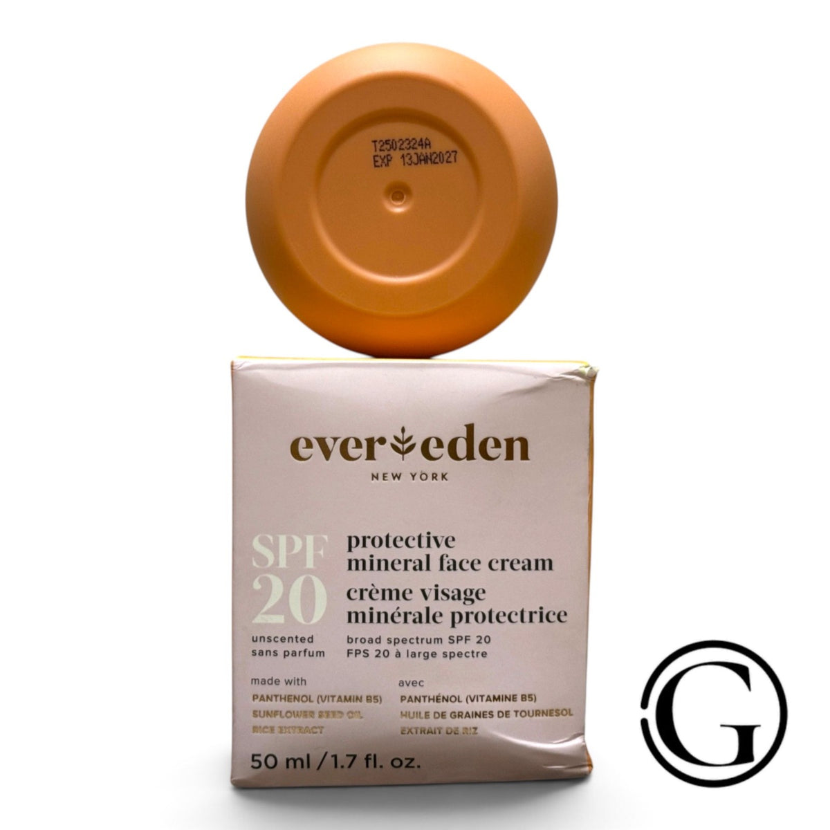 Kids Mineral Sunscreen SPF 20 Unscented 1.7 oz - Gentle Face Protection