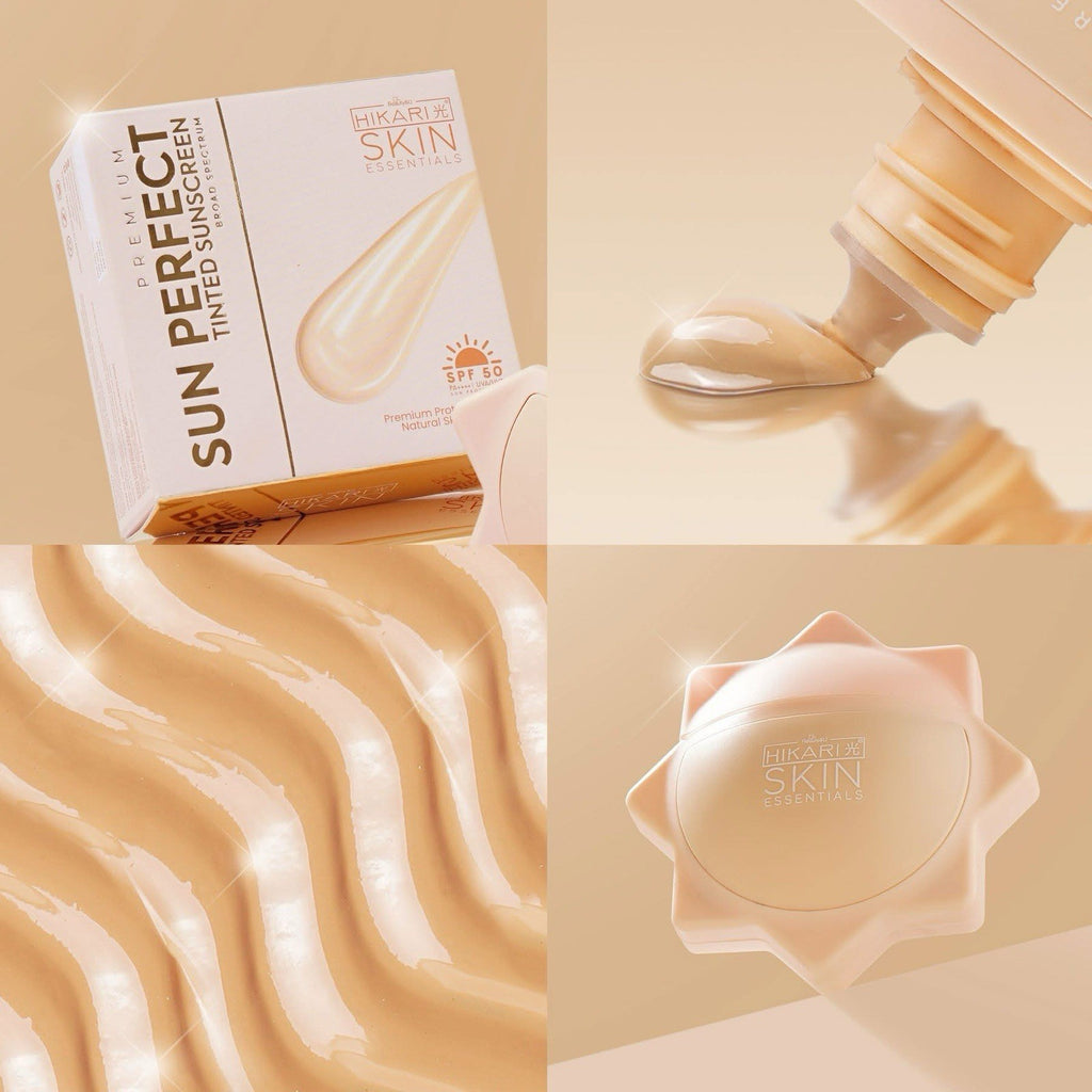 SPF 50 Tinted Sunscreen with Hydration & Antioxidants – Natural Skin Protection
