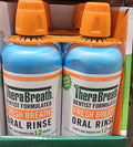 Oral Rinse with Icy Mint Flavor - 1L Bottle, Pack of 2