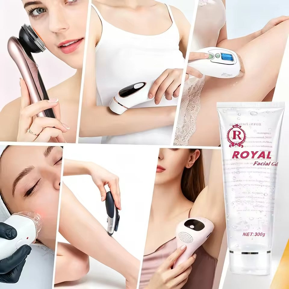 300ML Cooling Gel for IPL & RF Hair Removal Devices - Universal Compatibility