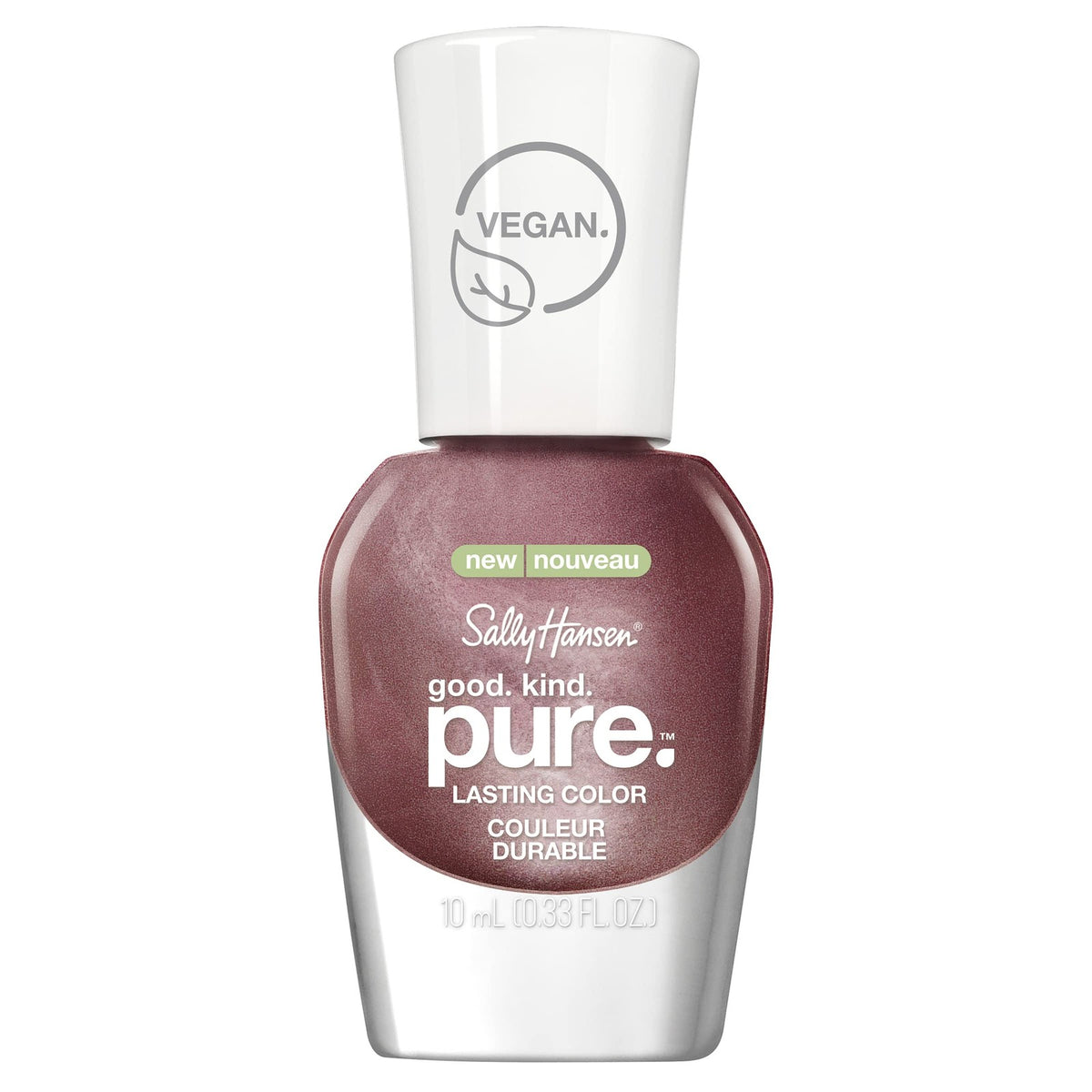 Set of 2 Vegan Nail Polishes - Natural-Inspired, Long-Lasting Shine
