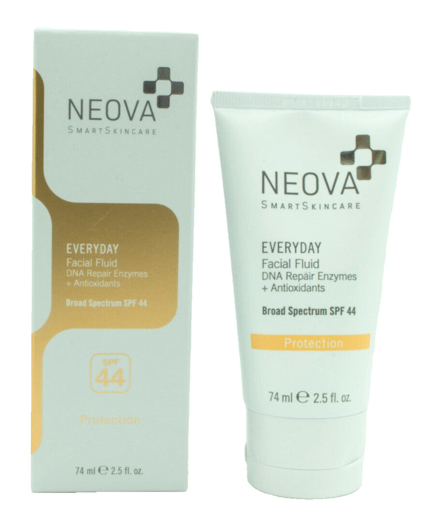 SPF 44 Facial Moisturizer with Antioxidants - Lightweight Sun Protection
