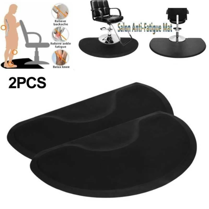 Anti-Fatigue Floor Mat 3x5 ft for Salon & Barber Shop – 1/2 Inch Thick, 2 Pack