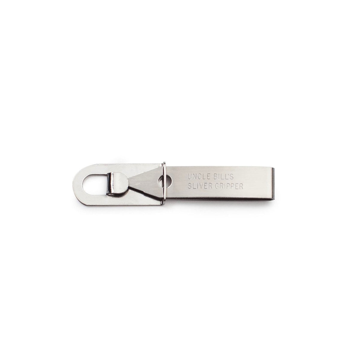 Stainless Steel Tick Removal Tweezers Keychain with ID Card - Precision Grip