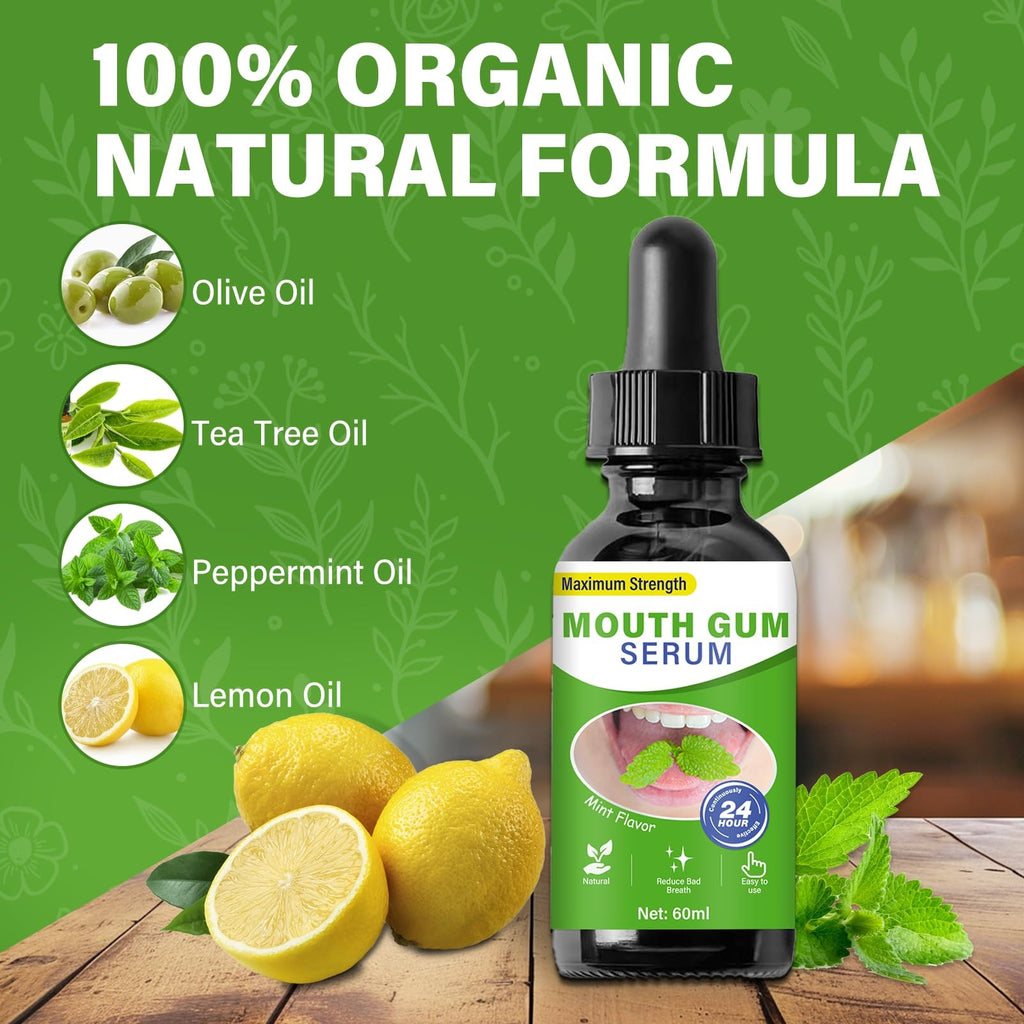 Gum Restore Drops for Receding Gums - Natural Oral Care, 1 Count