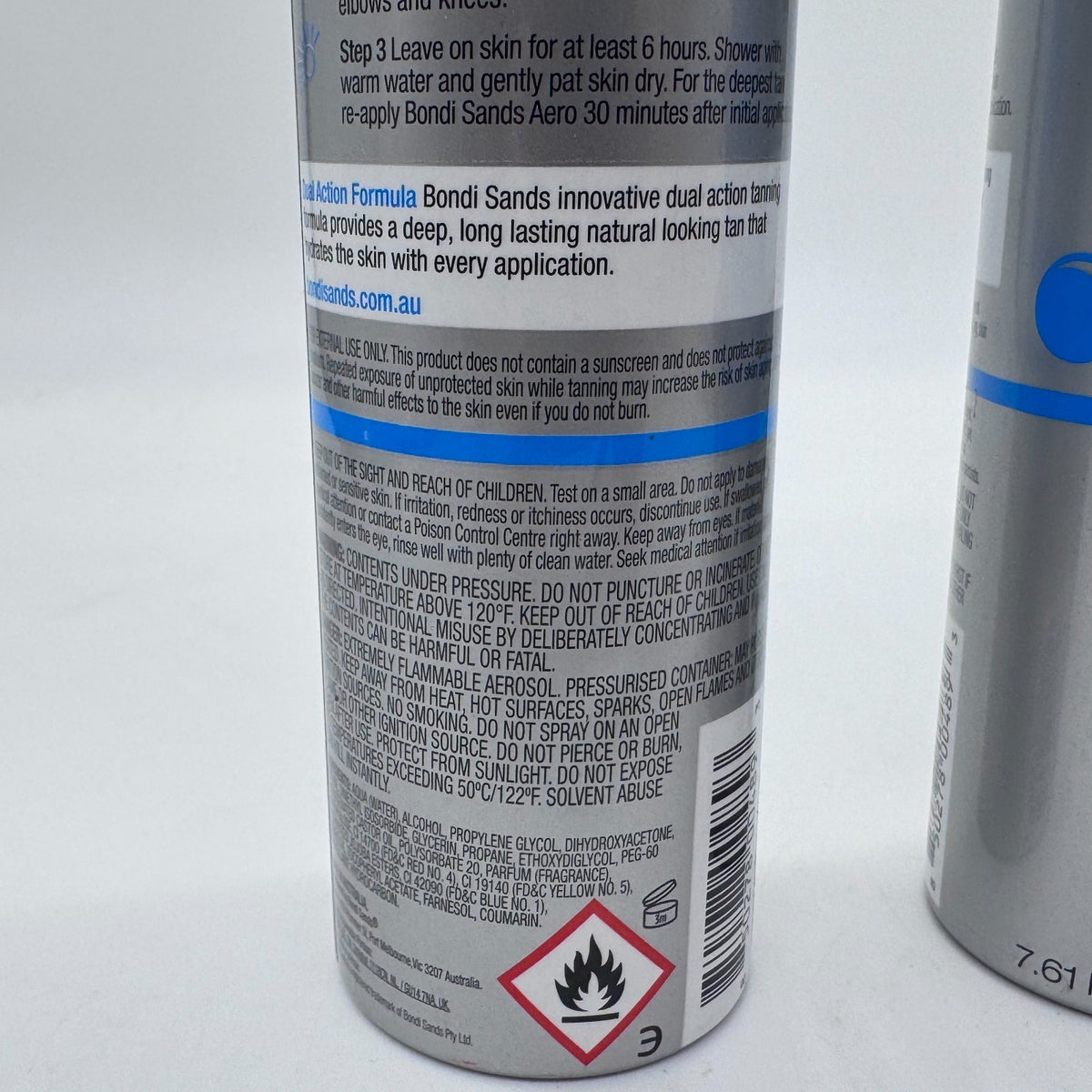 Bondi Sands Aero Self Tanning Foam Light/Medium - Lot of 3 7.61 oz