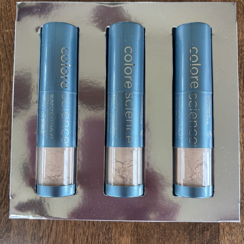 SPF 50 Broad Spectrum Mineral Sunscreen Brush-On with Hydrating Antioxidants - Medium Shade