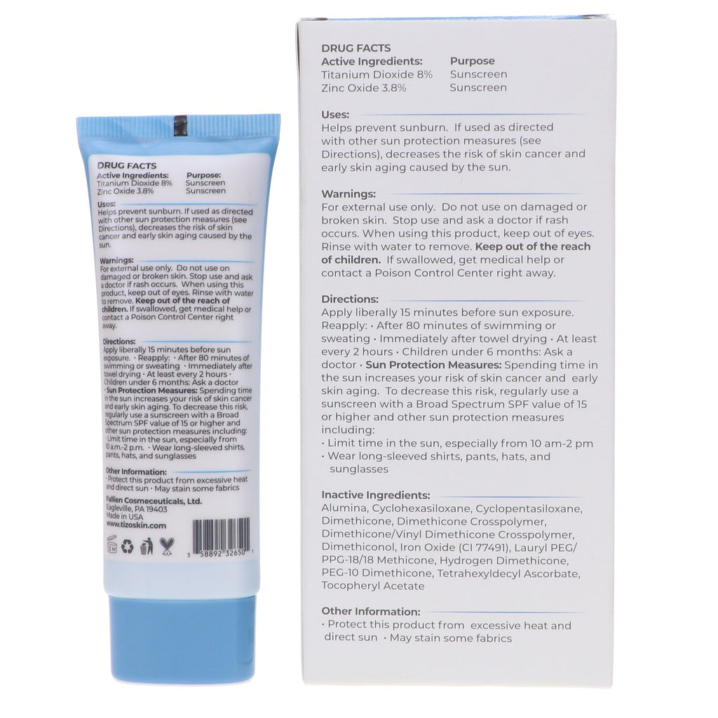 Tinted SPF 40 Mineral Sunscreen Primer for Face - 1.75 oz