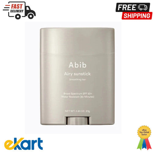 SPF 50+ Broad Spectrum Sunscreen Stick - Water-Resistant, Non-Greasy, 23g