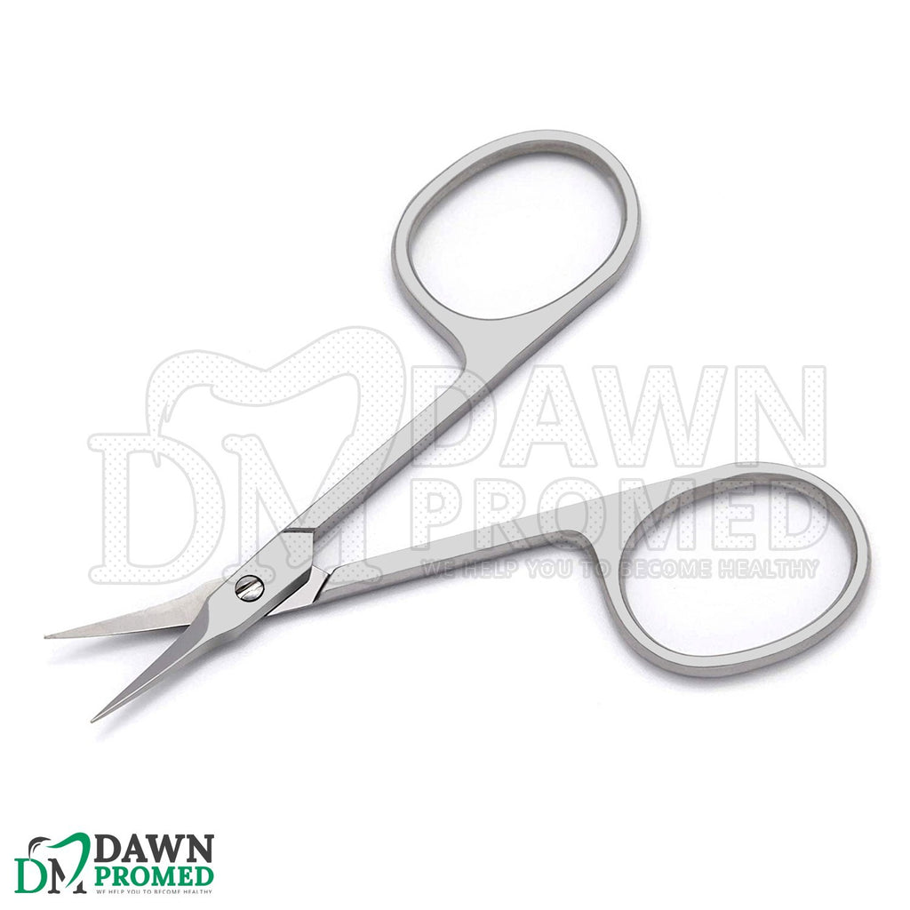 Curved Cuticle Scissors 3.5 Inch Super Sharp Nail & Pedicure Tool