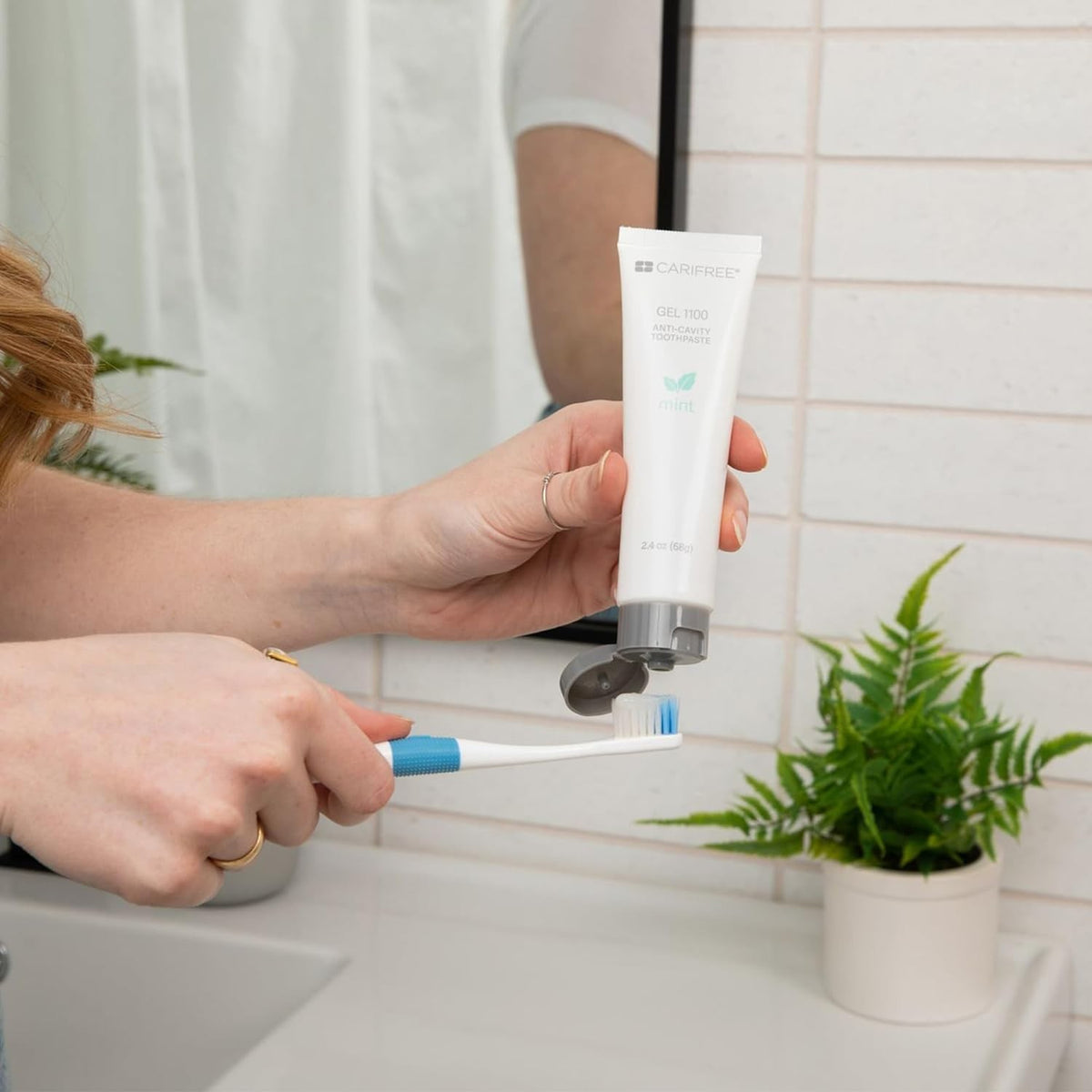 Anti-Cavity Fluoride Gel with Nano Hydroxyapatite Mint 2.4oz - Dentist Recommended