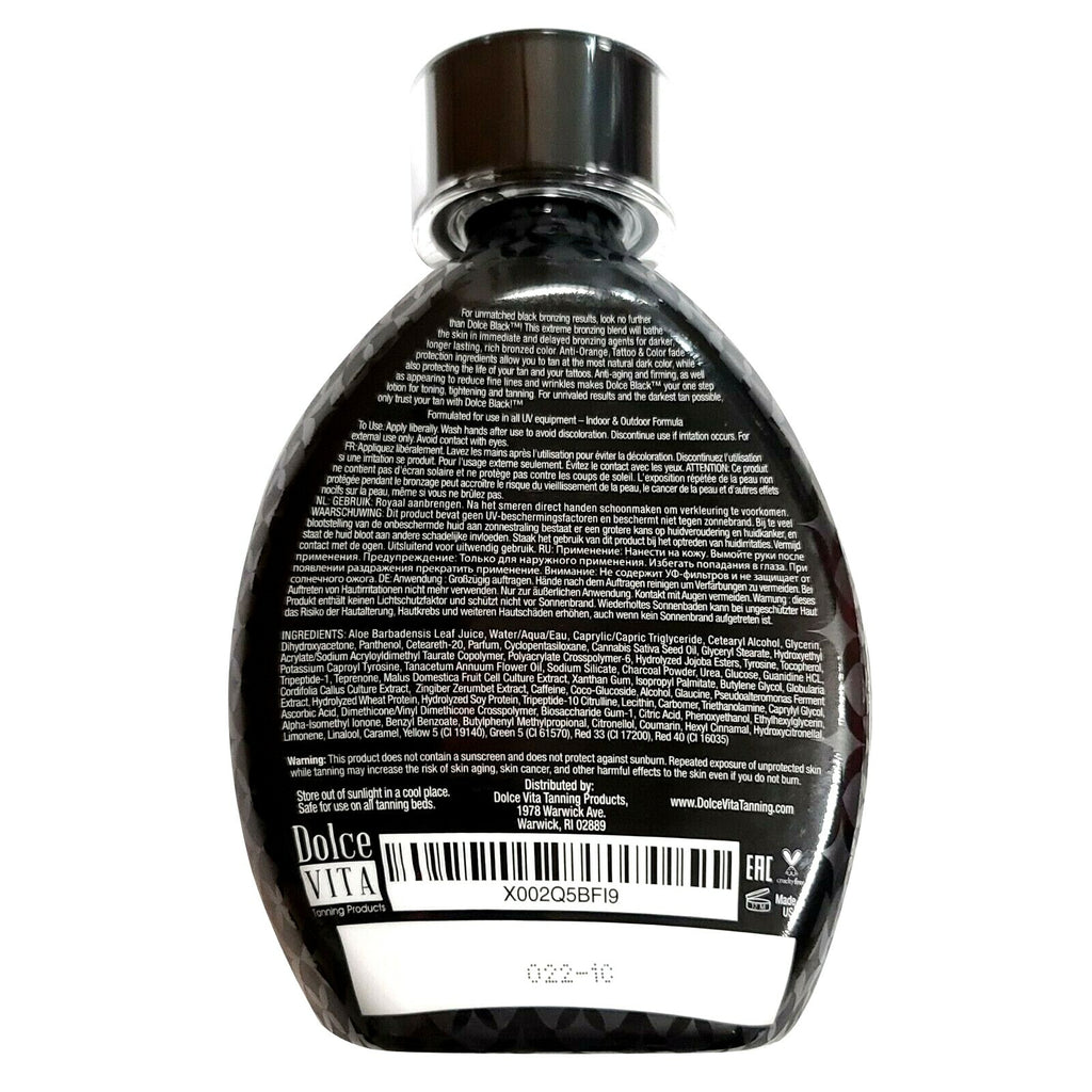 Dark Self Tanning Lotion with Tattoo & Tan Extender - Long-Lasting Bronzer