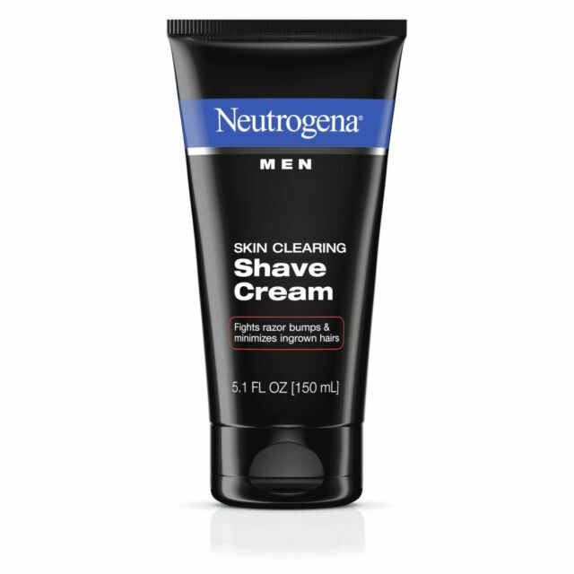 Neutrogena Men Skin Clearing Shave Cream Fights Razor Bumps 5.1 oz