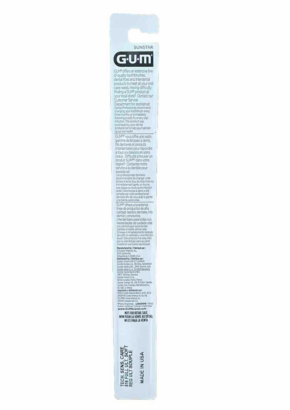 12 Pack Ultra Soft Toothbrushes for Sensitive Gums - Gentle Plaque Removal