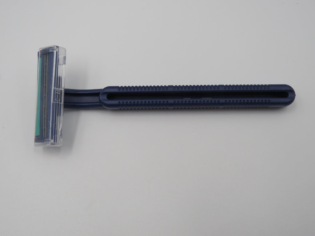 Long Handle Disposable Razors - Pack of 20 for Home & Barber Use