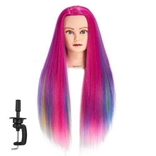 26-28 Inch Mannequin Head for Hair Styling Practice Cosmetology Doll