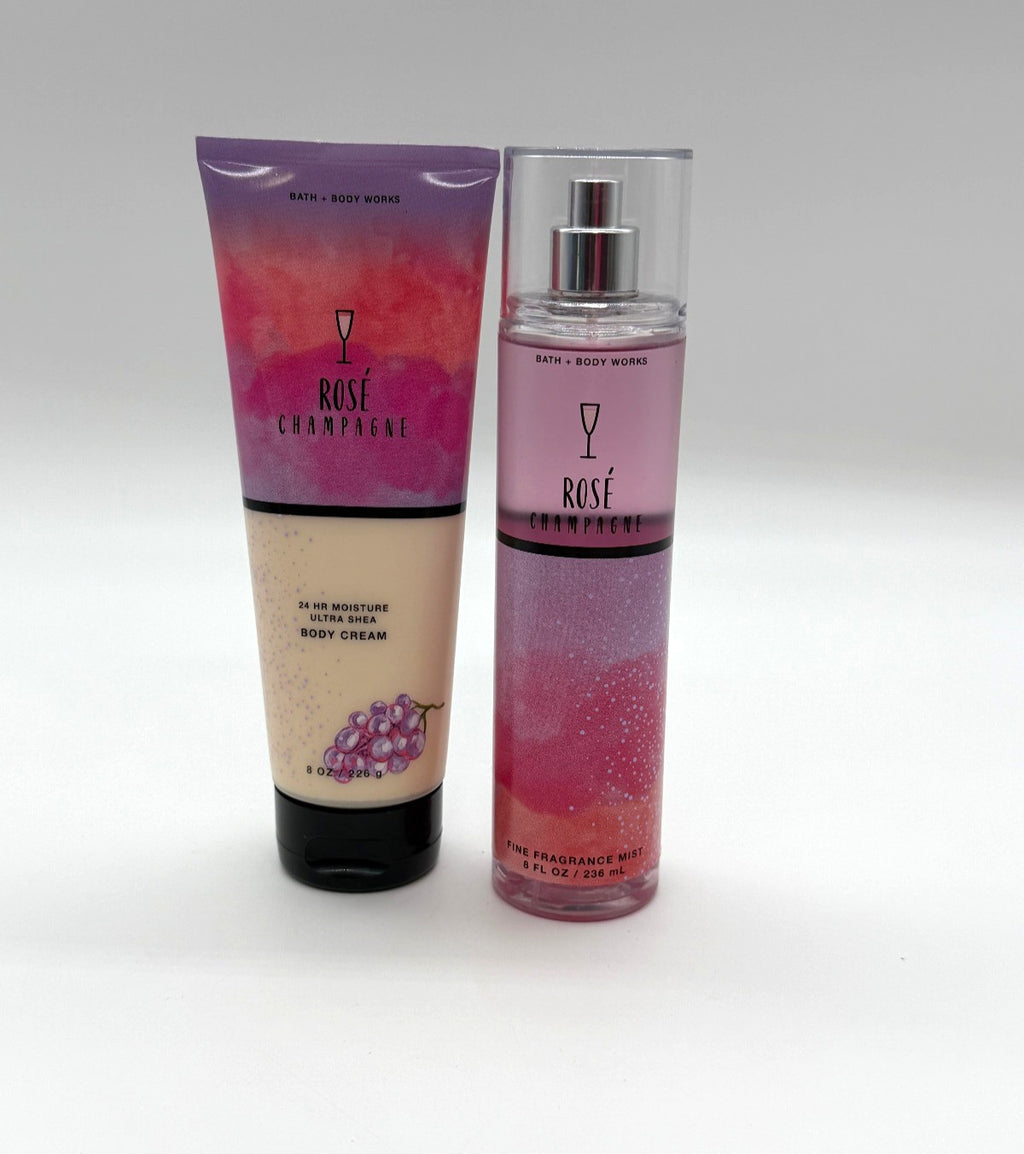Rose Champagne Fragrance Mist & Body Cream Set | Bath & Body Works