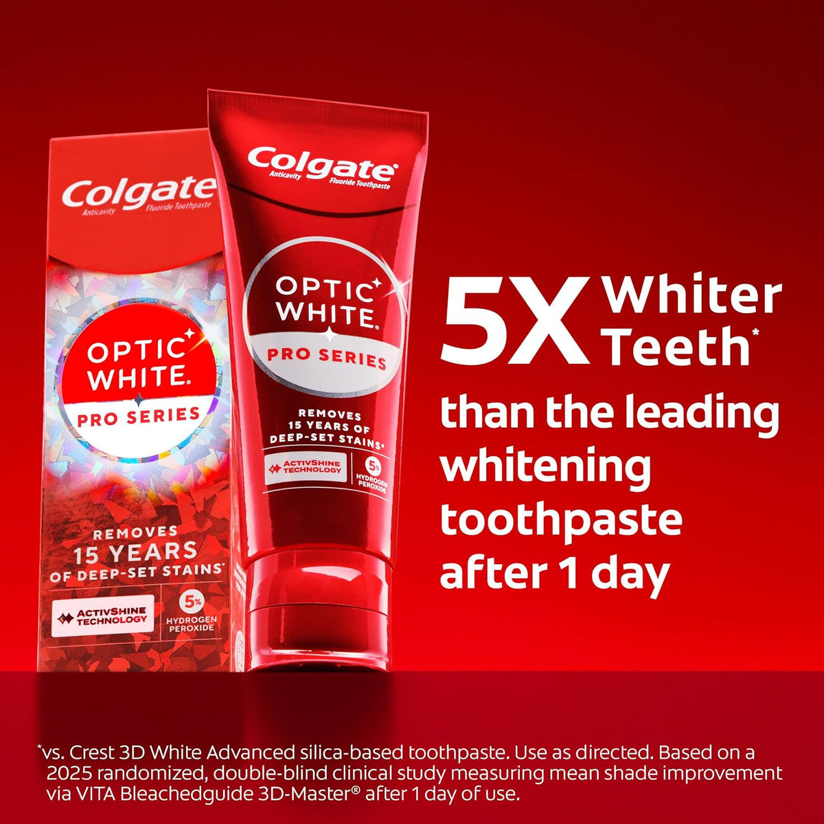 High Impact Whitening Toothpaste 3-Pack - Enamel Safe, Mint Flavor