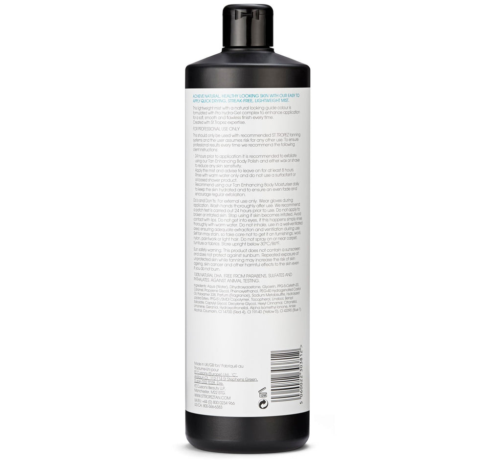 Self Tanning Mist for Face & Body - Hydrating, Fast-Drying, 33.8 Fl Oz