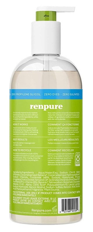 Hydrating Body Wash with Kiwi & Hyaluronic Acid - 2 Pack, 24 oz