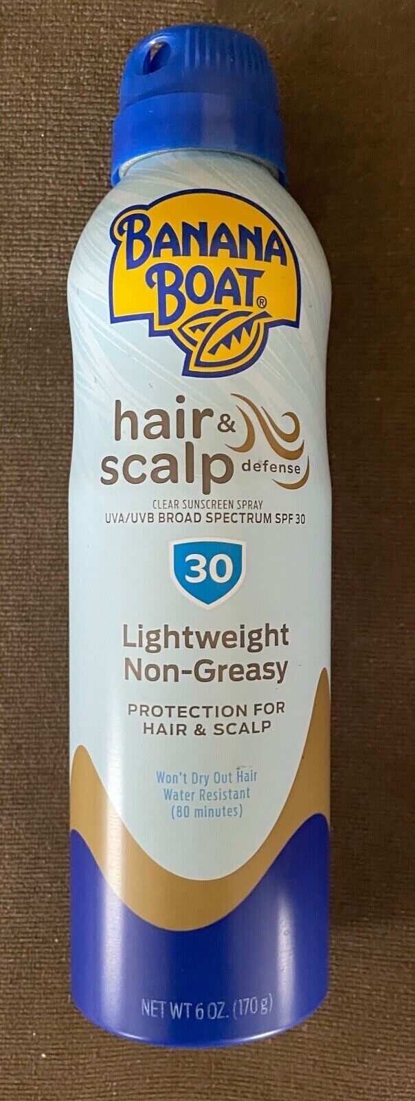 Hair & Scalp Sunscreen Spray SPF 30 - 6 oz Sun Protection for Hair