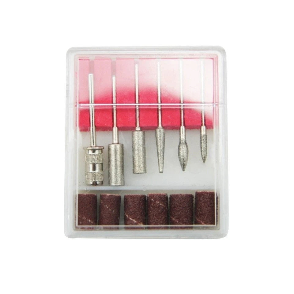 Nail Drill Grinder Set for Thick Toenails Manicure Pedicure Professional Tool