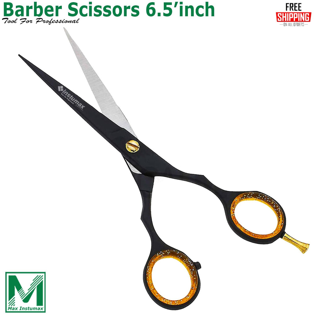 Professional Barber Hair Cutting Scissors for Salons & Stylists