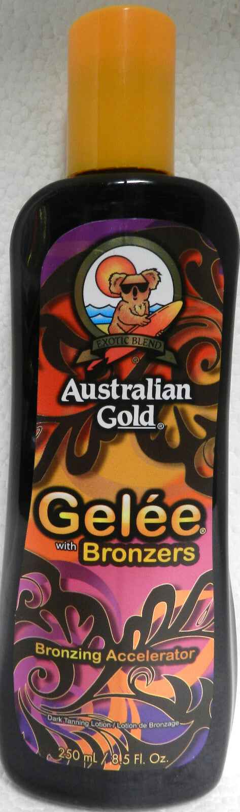 Bronzing Accelerator Tanning Lotion - Australian Gold Gelee with Bronzers 8.5 oz