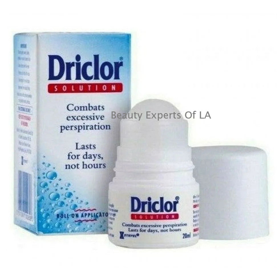 Driclor Antiperspirant Roll-On 20ml - Excess Sweat Treatment, New
