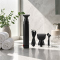 Men's Back Shaver Telescopic Handle Ceramic Trimmer USB Rechargeable