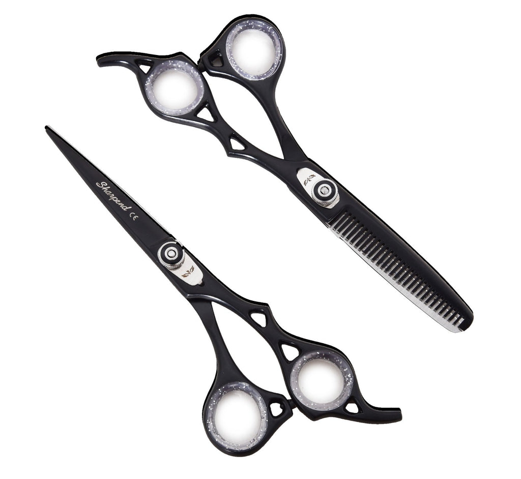 Professional Hairdressing Scissors 6.5 Inch Barber Shears Thinning Shears