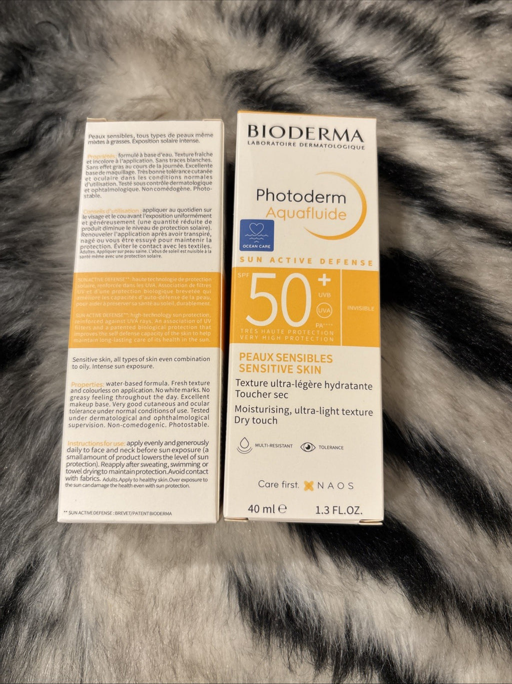 Bioderma Photoderm Aquafluide SPF 50+ Sensitive Skin Sunscreen 40ml 2-Pack