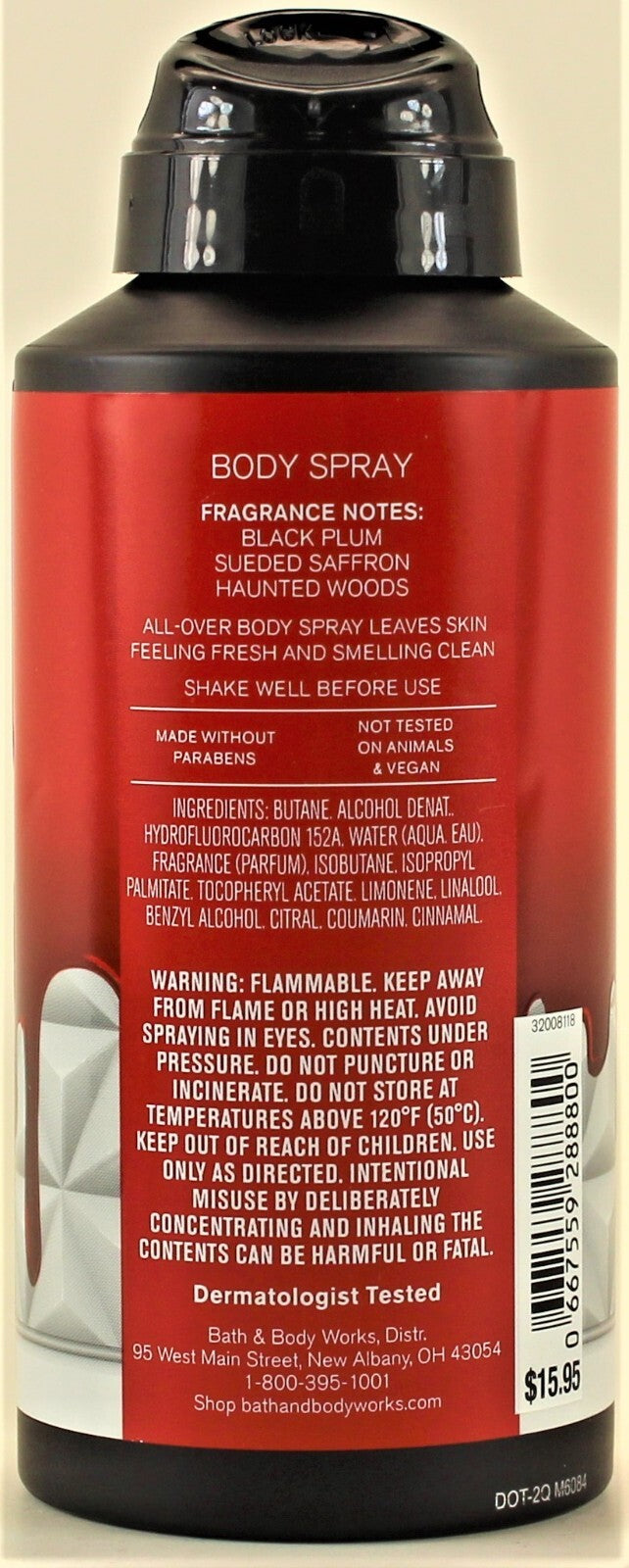 Deodorizing Body Spray for Men 3.7oz - Immortal Fragrance