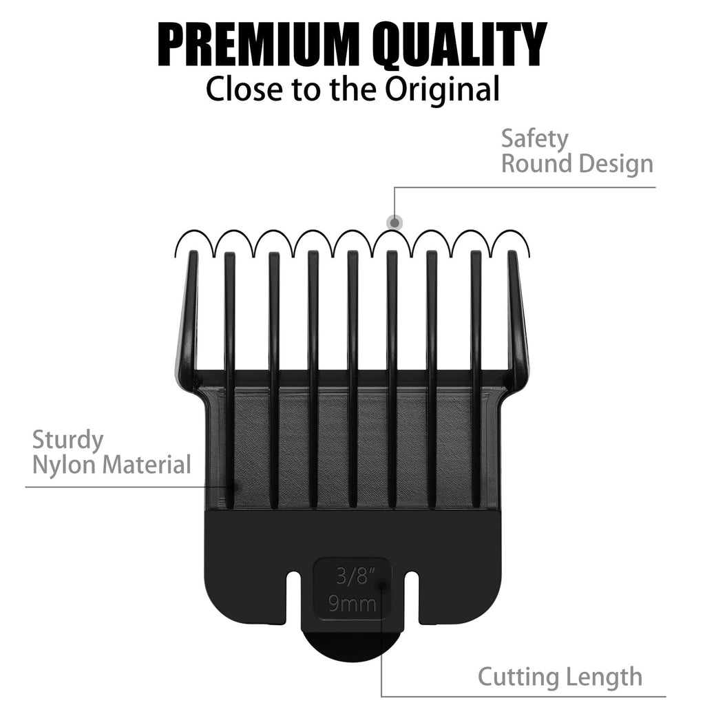 Replacement Trimmer Guard Set for Andis T Outliner - 5 Pack