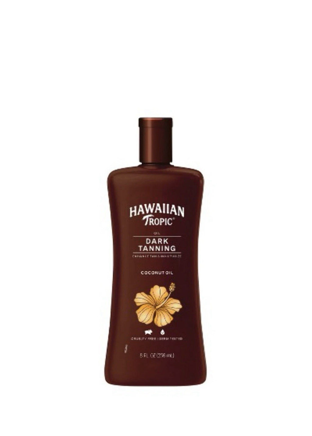 Hawaiian Tropic Dark Tanning Oil Original 8oz for Sun & Skin
