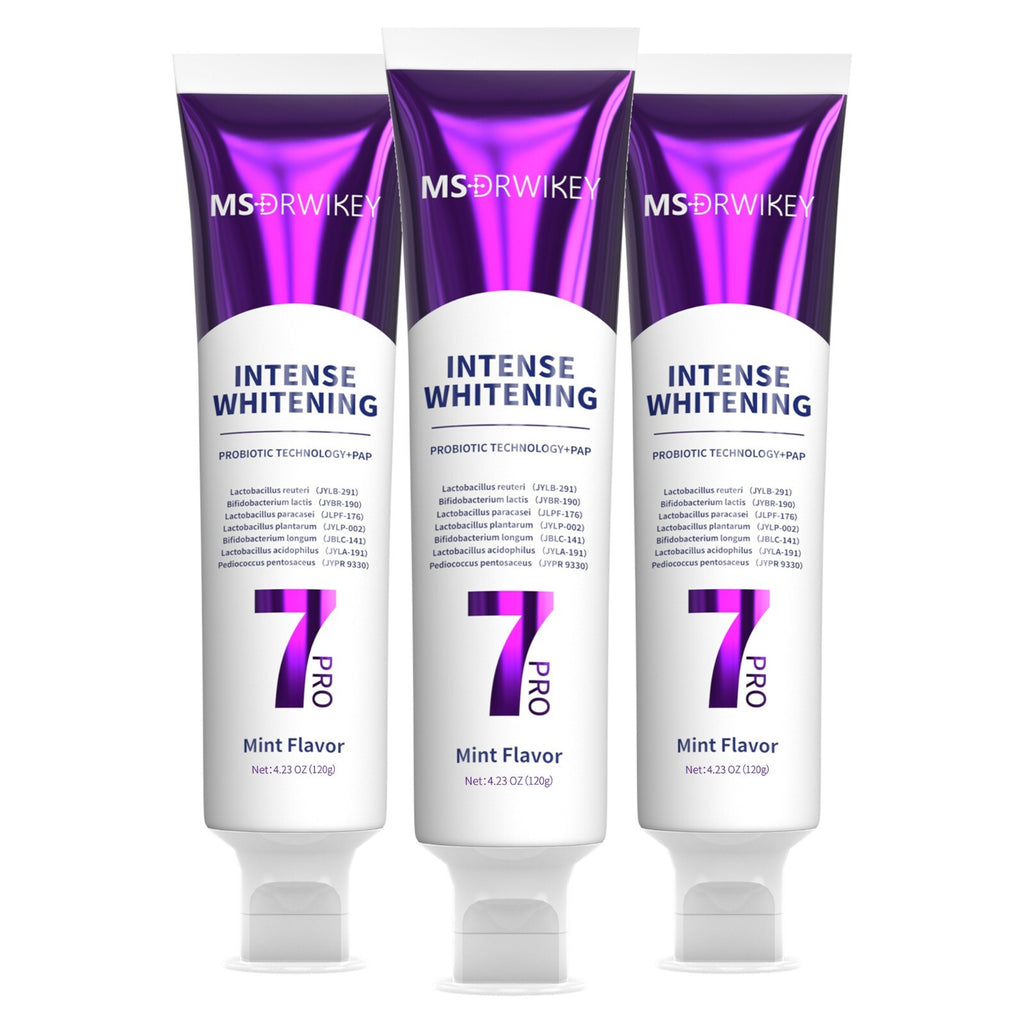 Whitening Toothpaste with 7 Probiotics - Powerful Oral Care, 4.23 oz