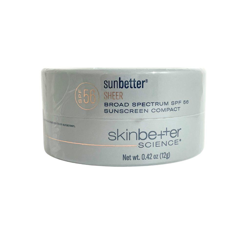 SPF 56 Sunscreen Compact - Sheer Sun Protection, 12g