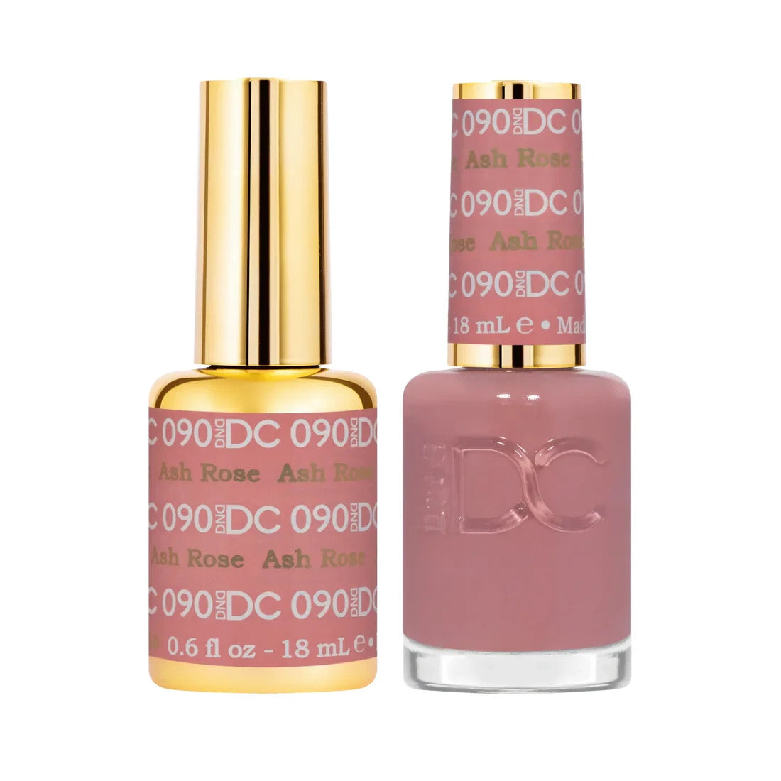 DND Gel Nail Polish & Nail Polish Set - Ash Rose 0.6oz