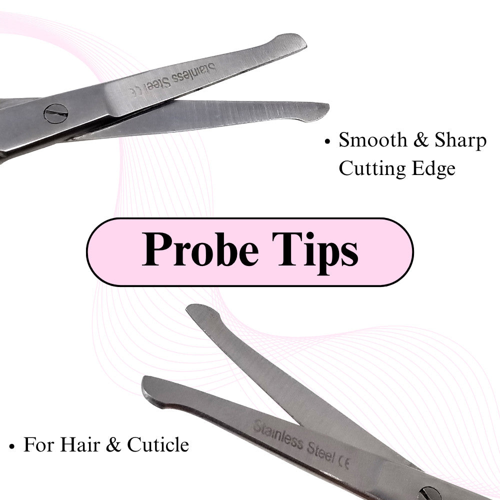 Unisex Stainless Steel Grooming Scissors for Hair, Nails & Personal Care