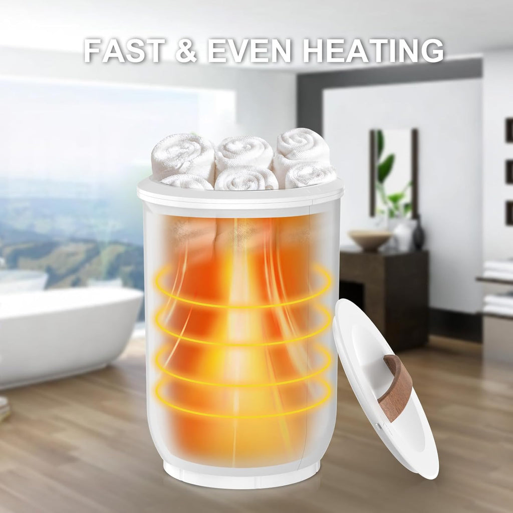 20L Towle Warmer Bucket 450W Fast Heating Spa Safe Timer Home Use
