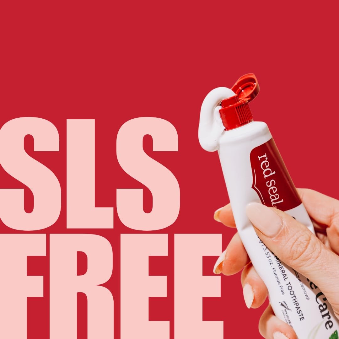 Fluoride-Free Toothpaste with Baking Soda and Herbal Mineral Formula - Vegan & Cruelty-Free