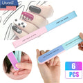 7-Sided Nail File Buffer Emery Boards for Manicure & Pedicure - Pack of 1, 5, or 10