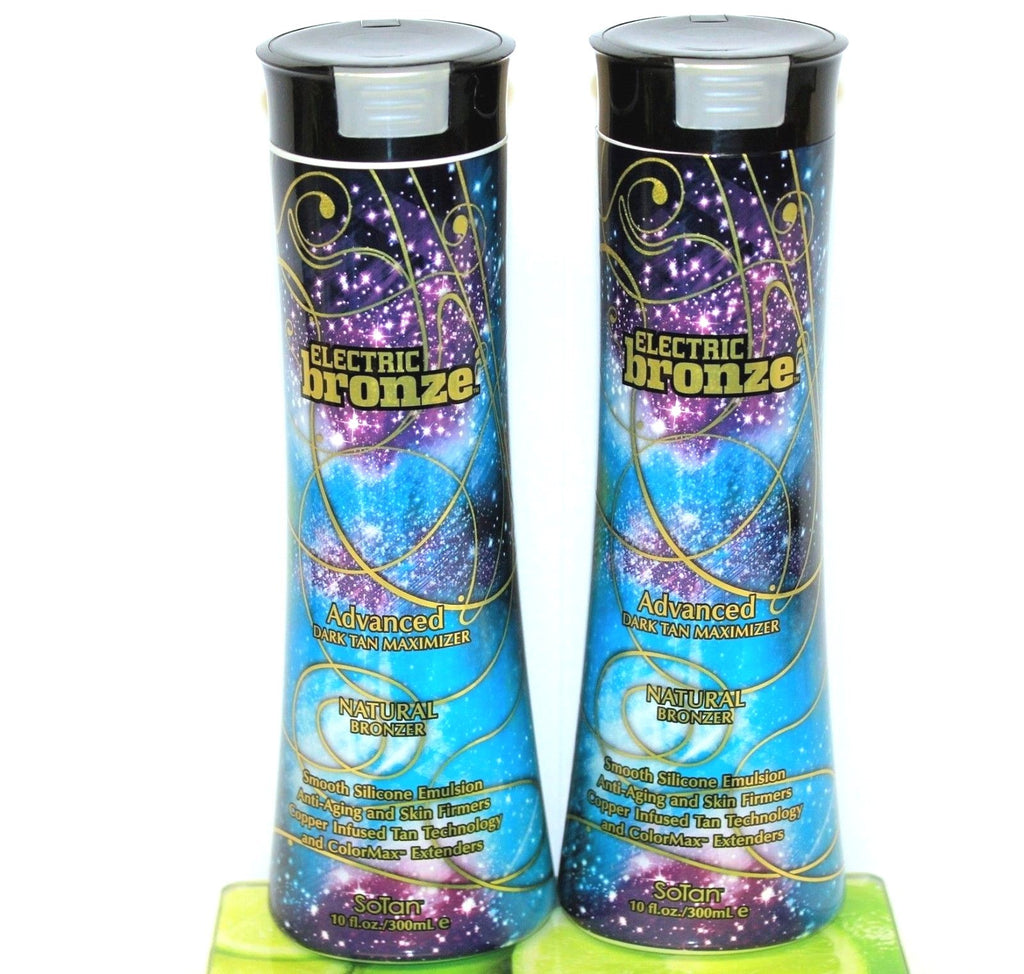 Natural Bronze Self-Tanning Lotion 2-Pack - Dark Tan Maximizer, Hydrating & Streak-Free