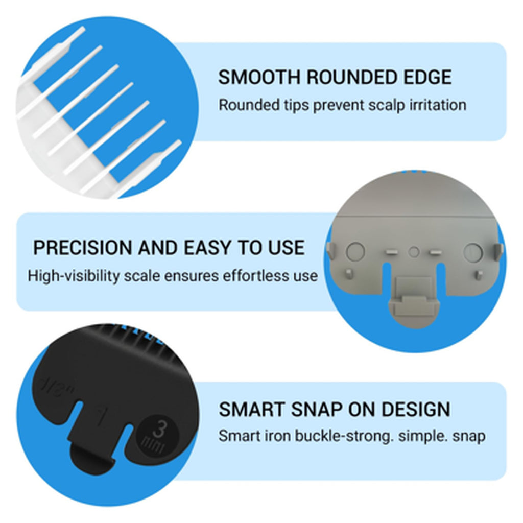 Hair Clipper Guard Set 1.5mm 1/16 Inch for Wahl Clippers 2 Pack