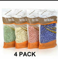 4 Pack Hard Wax Beans for Hair Removal with Warmer - Beads & Beads Kit
