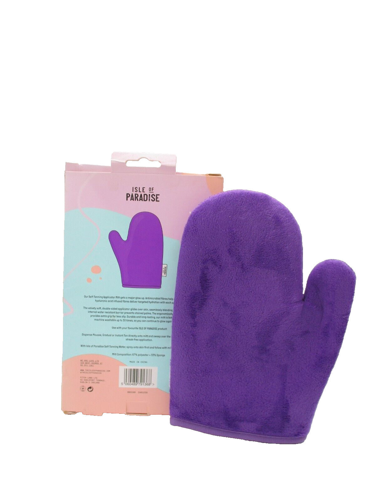 Reusable Double-Sided Self Tan Mitt for Sunless Tanning