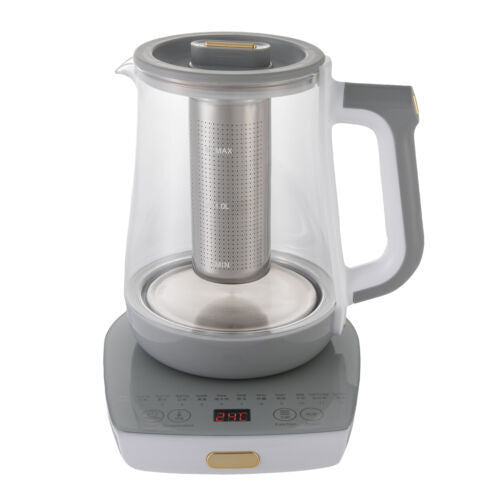Electric Kettle 1.8L Glass Water Boiler Fast Boiling Tea Kettle 40-90°C